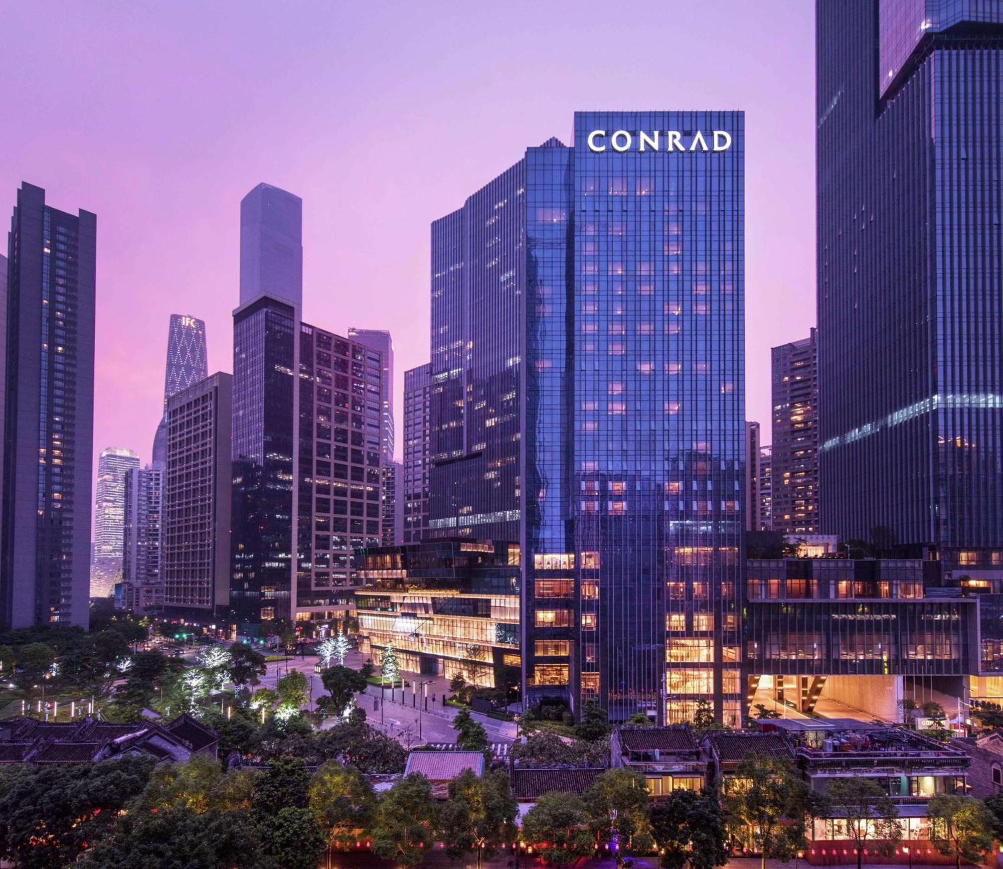 Hotel Conrad Cantón Exterior foto
